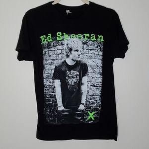 Ed Sheeran Black Graphic Tee Shirt